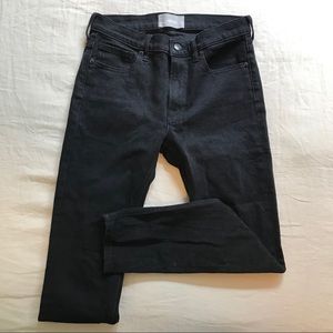 Everlane Mid-Rise Skinny Jean (27-black)